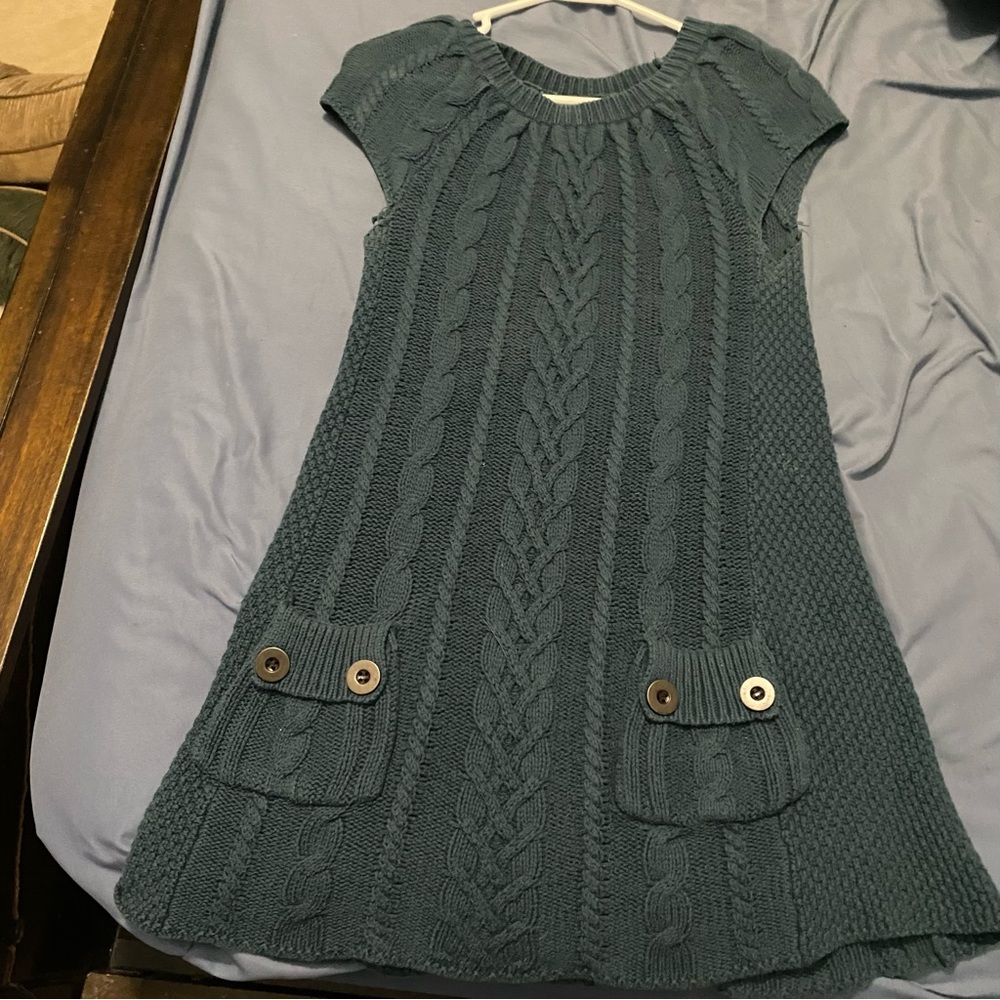 Style & Co Cable Knit Tunic Dress